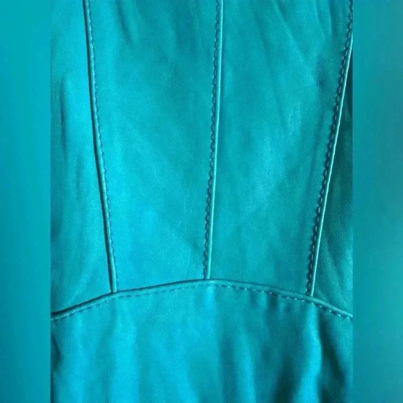 Neiman Marcus Leather Motorcycle Jacket - Picture 6 of 10